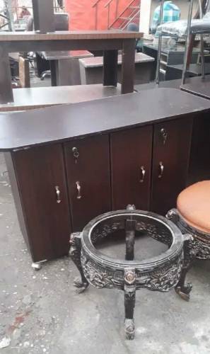High Quality Wooden Iron Stand