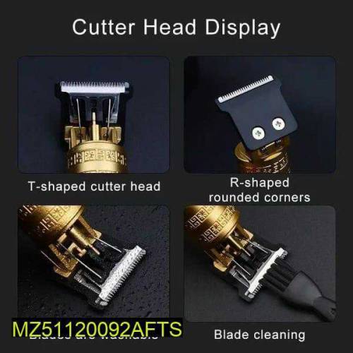 •  Material: Plastic•  Package Includes: 1 x Hair Trimmer, 1 x USB cha