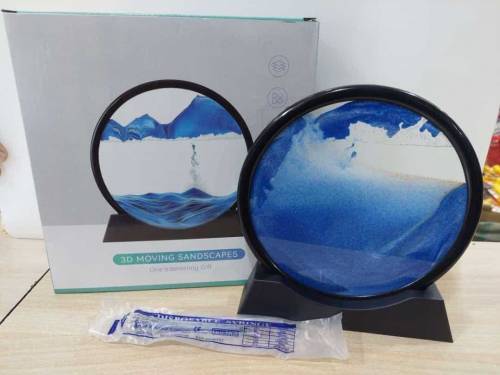 3D MovinG SandScapes Lamp Size (7 InChes)