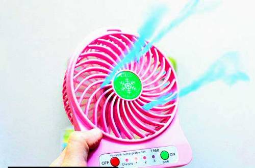 Mini portable fan