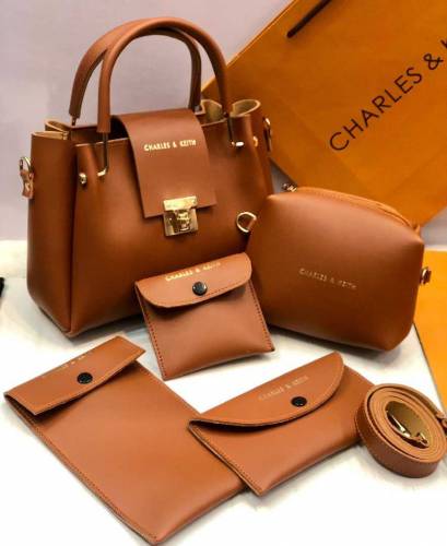 Charles&keith Good quality 5 pcs beautiful handbag 👜