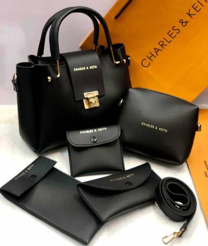Charles&keith Good quality 5 pcs beautiful handbag 👜