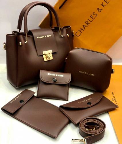 Charles&keith Good quality 5 pcs beautiful handbag 👜