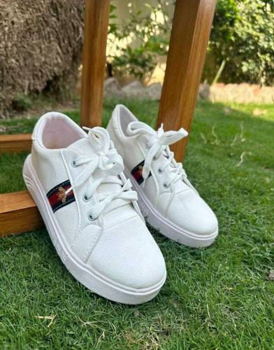 White Joggers for men