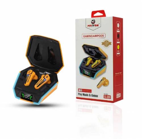 Low Latency- Upto 4 Hours Playtime- WirelessEarphones With Mic- Compat