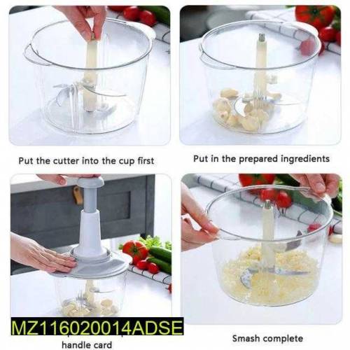 Multi purpose Food choper in plastic 