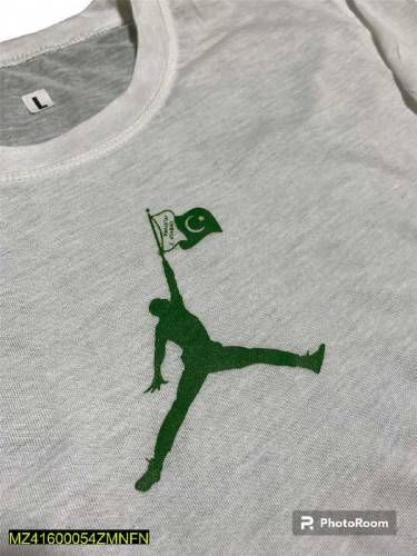Men Stiched 14 August's Cotton T-shirt 