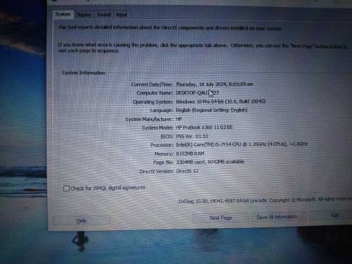 HP core I7 7th generation folded laptop kara