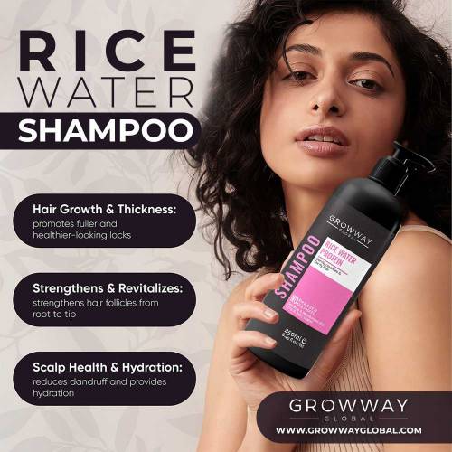 Rice water shampoo 