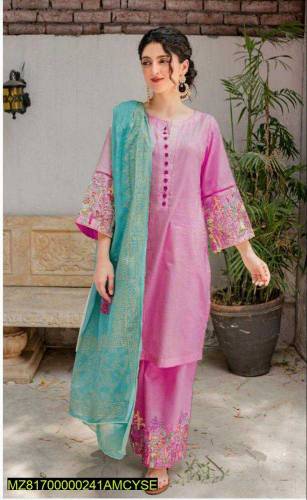 3pcs lawn suit