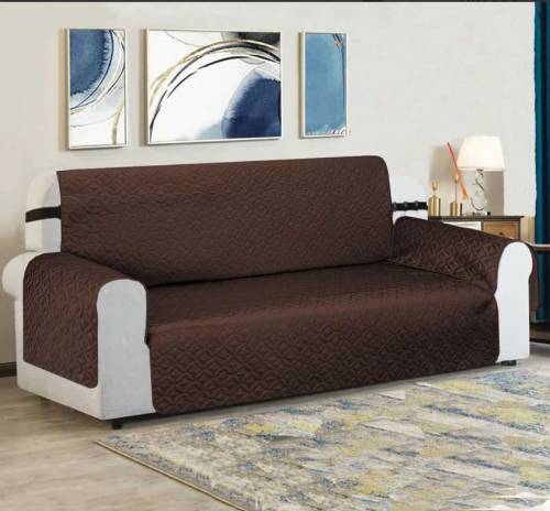 Quilted sofa cover