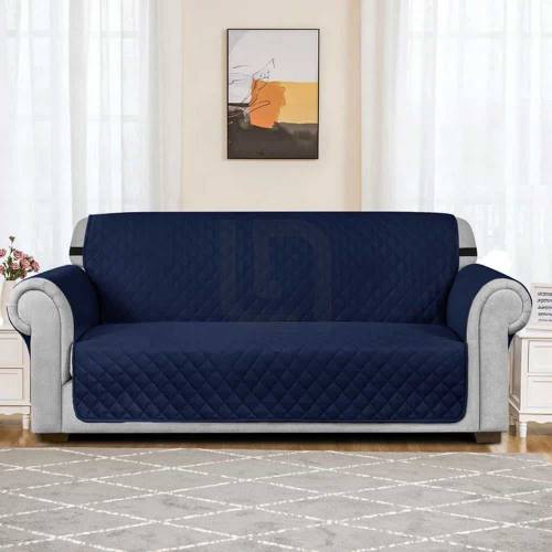 Quilted sofa cover