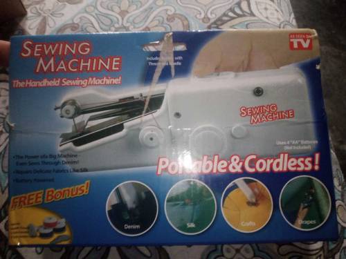 The Handheld Sewing Machine
