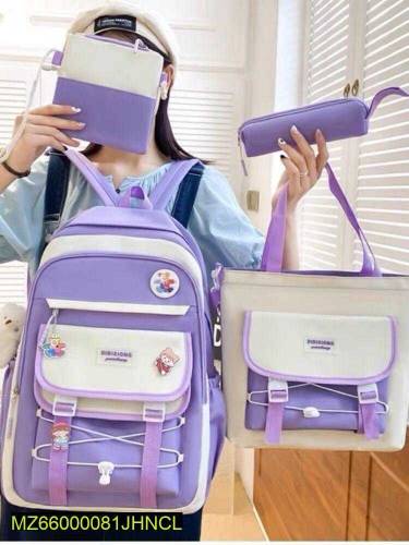 17 inches casual bag pack 4 pcs