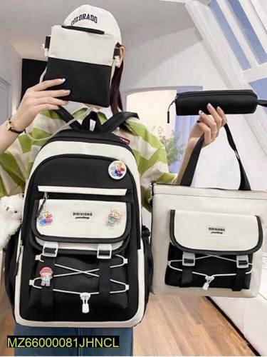 17 inches casual bag pack 4 pcs
