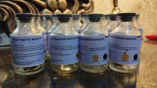 Water testing kit for bacterial contamination