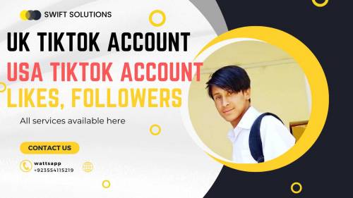 TikTok Accounts Uk+USA