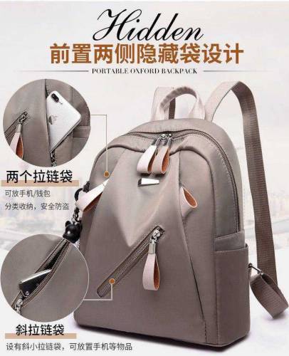 Girls Nylon Backpack For Collge 