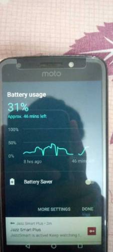 Motorola e4 plus with box pta approved slightly used