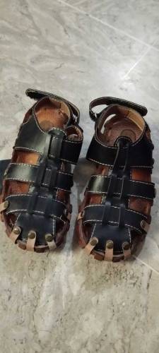 boys leather chappel 1 time used on eid day for few hours