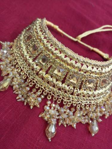 bridal set golden 