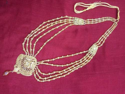 bridal set golden 