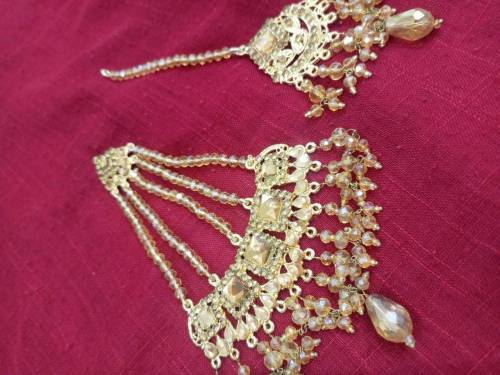 bridal set golden 