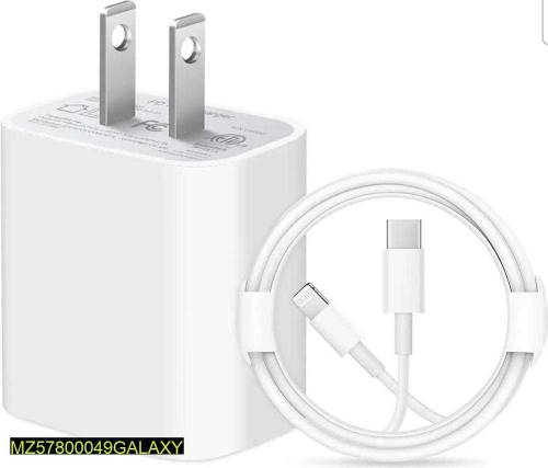 Iphone 20W Charger And Cable New