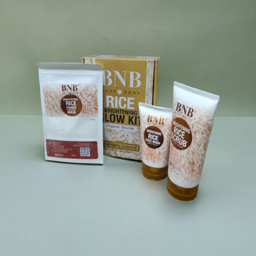 rice whitening facial kit 