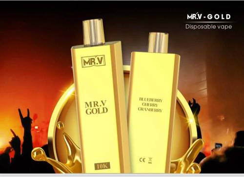 MR.V Gold 10k puffs Vape Disposable 