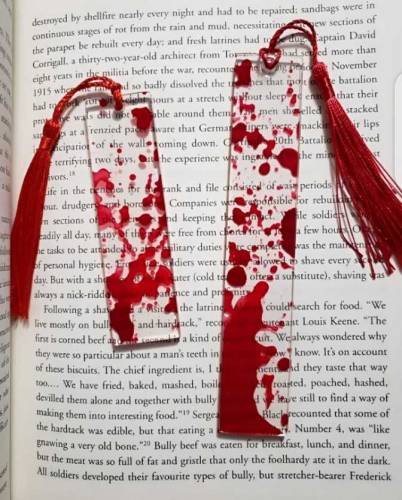 New resin bookmark, Customized your bookmark