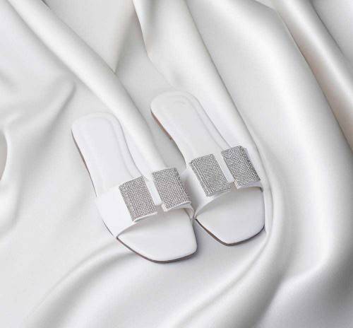 ladies fancy flat