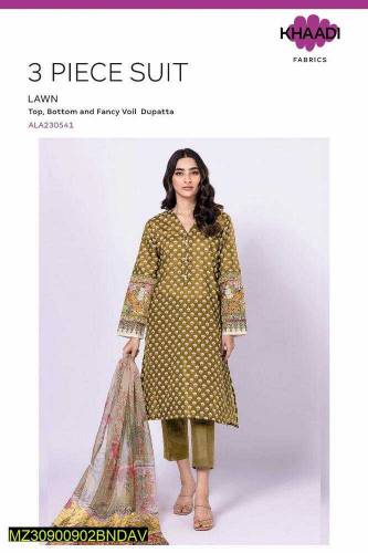 3pcs lawn suit