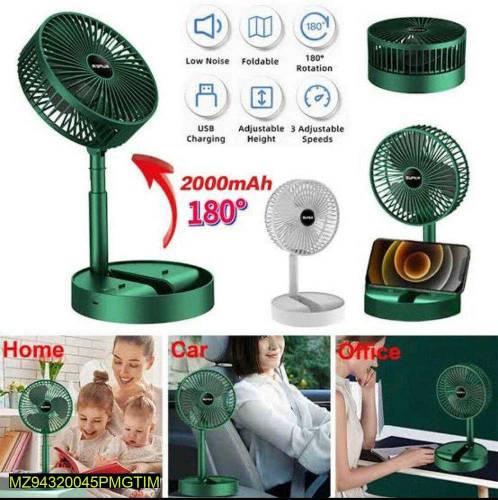portable rechargeable fan