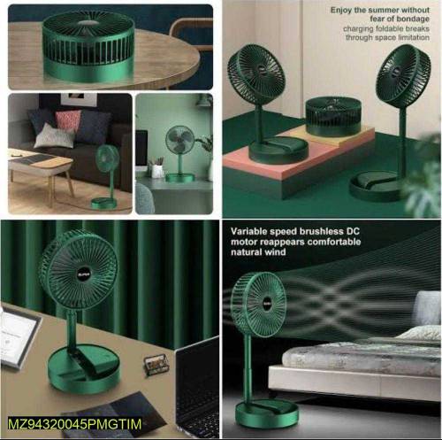 portable rechargeable fan