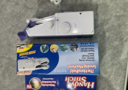 portable sewing machine.