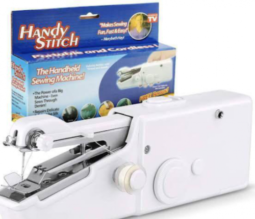 portable sewing machine.
