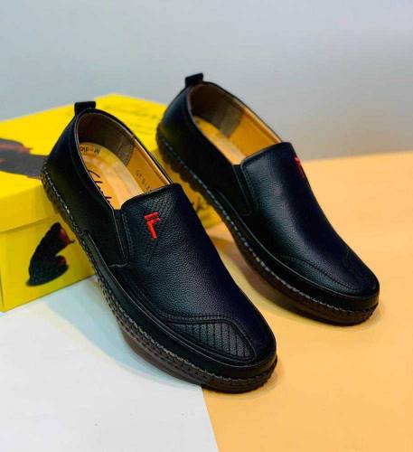 Men's Leather Flexible Shoes 