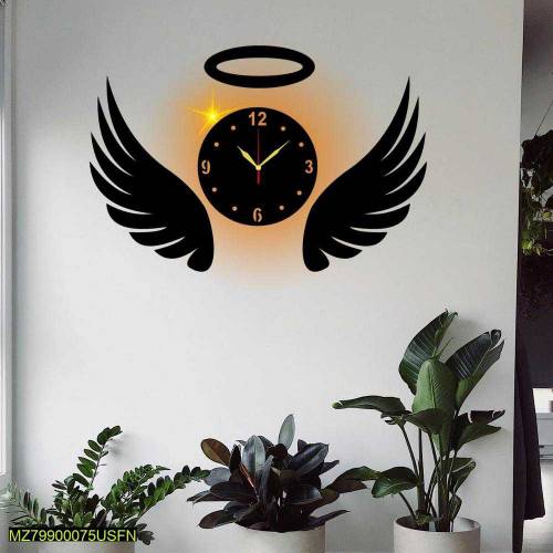 calligraphy Art Analog Wall Clock
