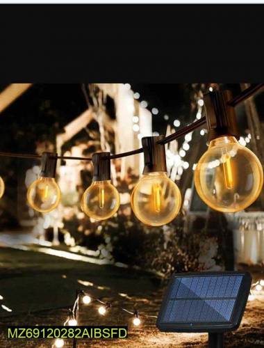 Solar string lights 