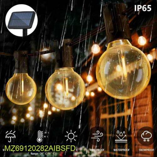 Solar string lights 