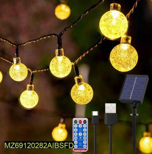 Solar string lights 