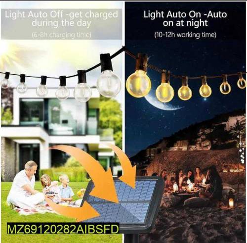 Solar string lights 
