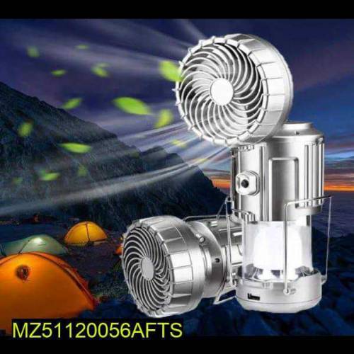 Solar fan Emergency light