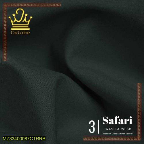   Fabric: Wash And Wear branded.