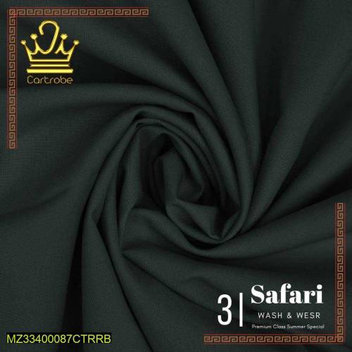   Fabric: Wash And Wear branded.