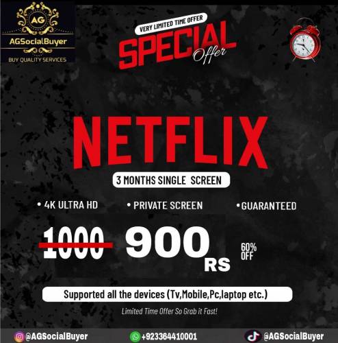 Netflix subscriptions 