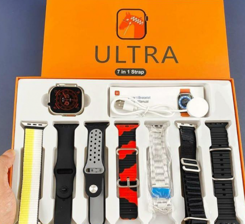 7 in 1 straps smart watch ⌚