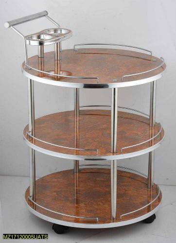 Wood and Iron Tea Trolley