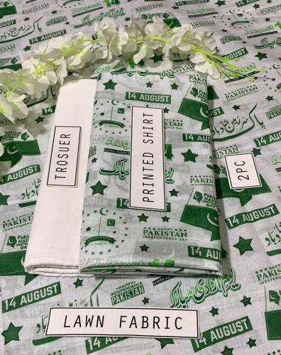 women's unstitched 14th August suit